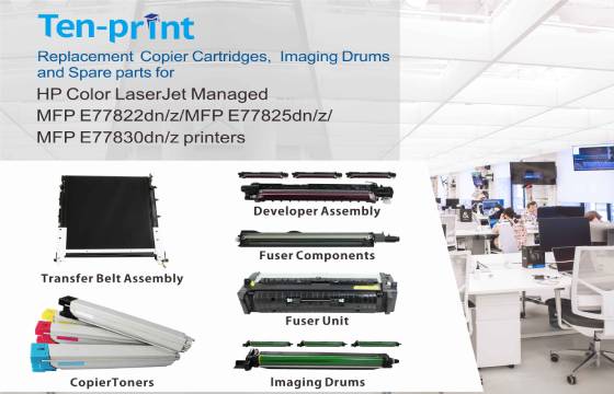 Ten-print Launches Remanufactured Toner and Spare Parts for HP Printers Series