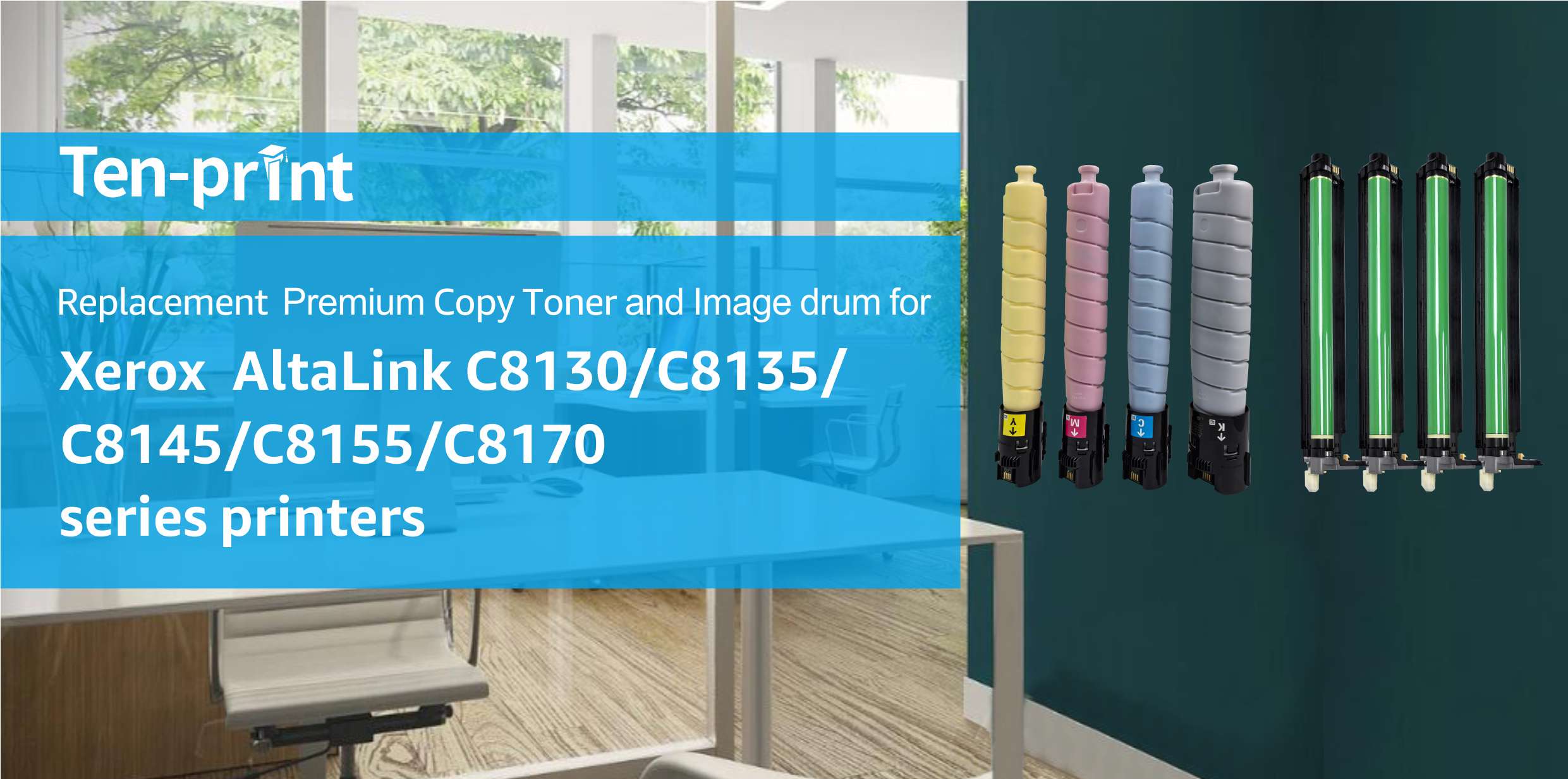 Ten-print Launches Remanufactured Products for Xerox Printers