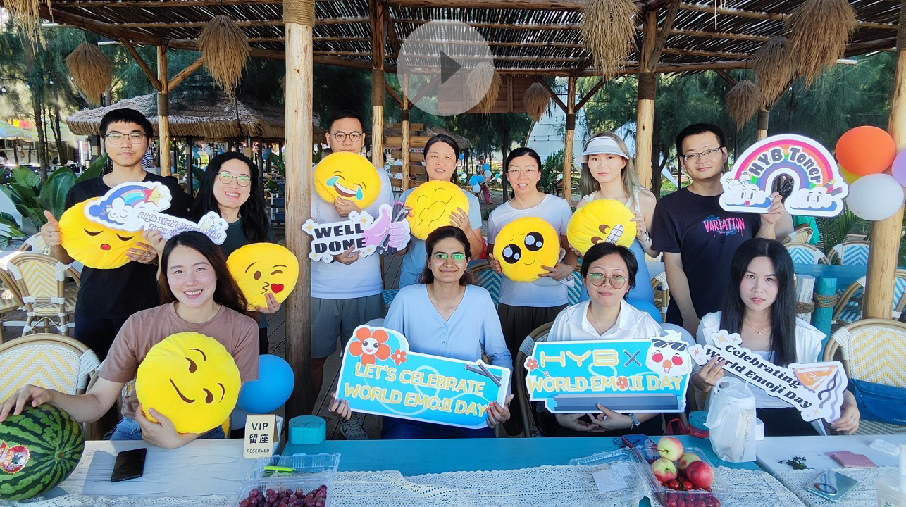 HYB Celebrates World Emoji Day Through Team Building