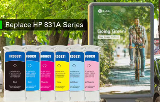 G&G Recommends Remanufactured Latex Ink Cartridges for HP 831A Series