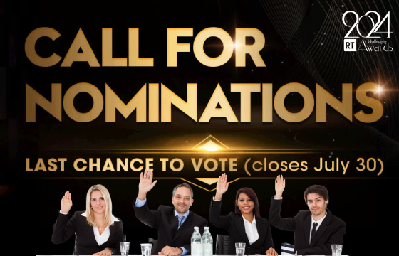 Last Chance to Nominate for RT Global Imaging Awards