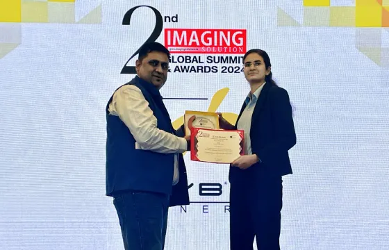 HYB Wins Leading Global Brand Award in India's Imaging Industry