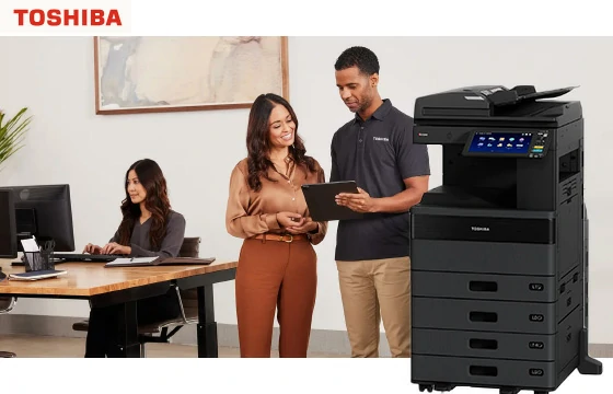 Toshiba Introduces Compact Multifunction Printer for SMBs