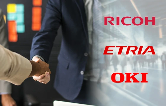 OKI Joins Ricoh's ETRIA Venture