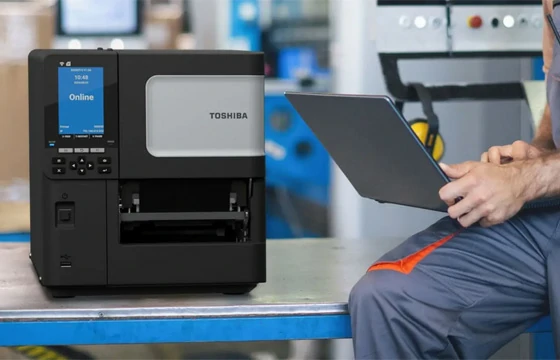 Toshiba BX410T Simplifies Industrial Label Printing