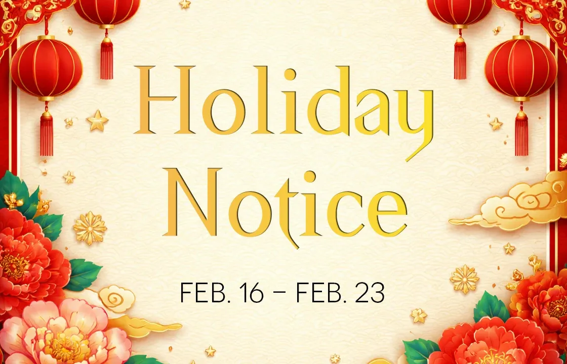 Spring Festival Holiday Notice