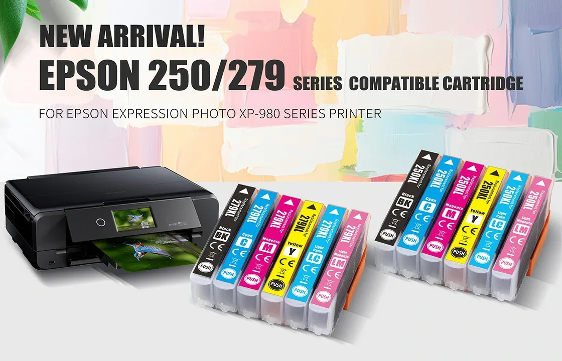 Ink-Tank Launches T250/T279 Compatible Ink Cartridges for Epson