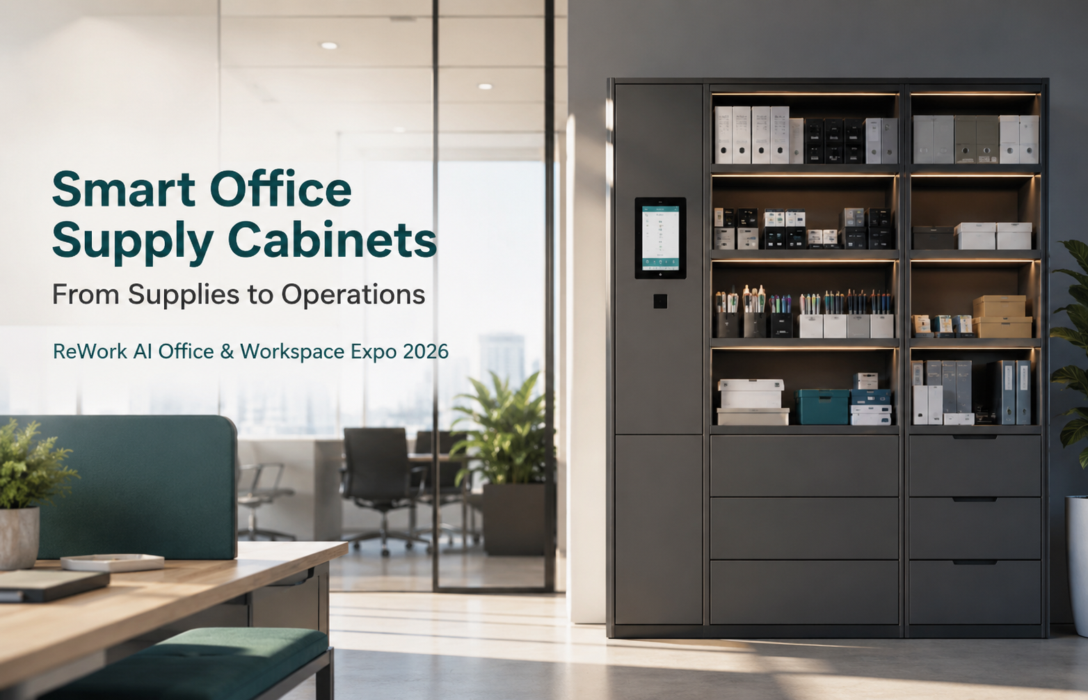 Redefining the Workplace: Smart Office Supply Cabinets - Turning Daily Supplies into Manageable Operations